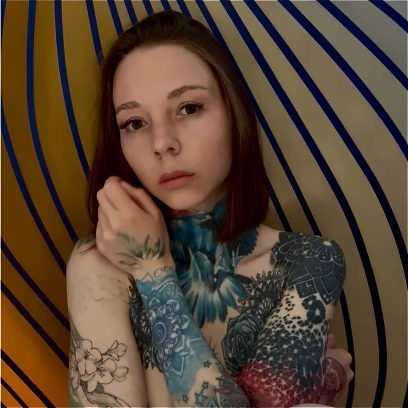 Maria Hazanskaia, artist portrait